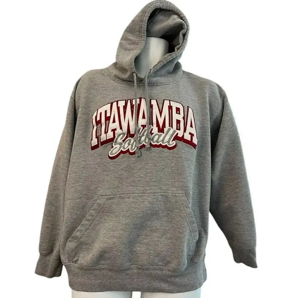 Itawamba College Softball Fleece Pullover Hoodie Sweatshirt Fulton Mississippi